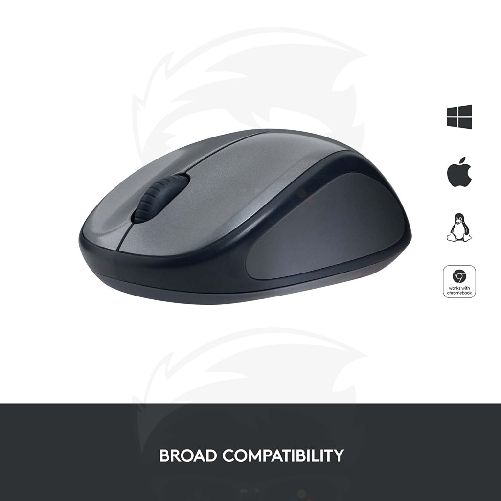 Logitech M235 MOUSE WIRELESS - GREY Logitech M235 MOUSE WIRELESS - GREY